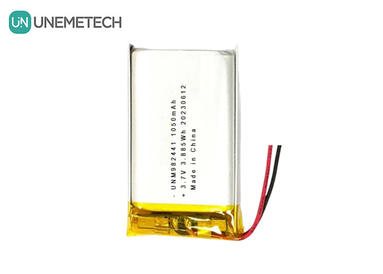 OEM ODM কাস্টমাইজড 3.7V 1050mAh লিথিয়াম আয়ন পলিমার ব্যাটারি 982441 ইন্টেলিজেন্ট ডোরবেল জন্য