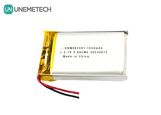 OEM ODM কাস্টমাইজড 3.7V 1050mAh লিথিয়াম আয়ন পলিমার ব্যাটারি 982441 ইন্টেলিজেন্ট ডোরবেল জন্য