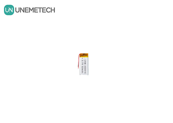 3.7V 32mAh ছোট রিচার্জযোগ্য LiPo ব্যাটারি 400816 থার্মোমিটারের জন্য