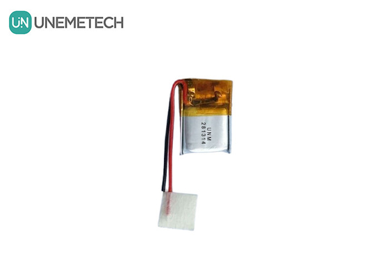 3.7V 25mAh 281314 কীচেন লাইটের জন্য ছোট পাতলা লিপো মাইক্রো রিচার্জেবল ব্যাটারি