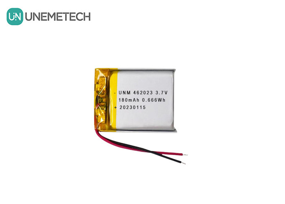 3ইলেকট্রনিক খেলনাগুলির জন্য.7V 180mAh লি-আয়ন ব্যাটারি 462023 লিপো রিচার্জেবল ব্যাটারি প্যাক