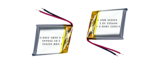 3.8V 250mAh 502023 উচ্চ ভোল্টেজ লিথিয়াম পলিমার ব্যাটারি ট্র্যাকার লোকেটারের জন্য