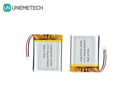 3.7V 350mAh 472730 লিথিয়াম আইওন পলিমার ব্যাটারি ওয়্যারলেস মাউসের জন্য লিপো ব্যাটারি