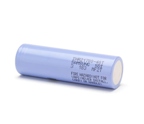 স্যামসাং 40T 21700 4000mAh 35A ব্যাটারি 3.6V লিথিয়াম আয়ন ব্যাটারি সেল INR21700-40T