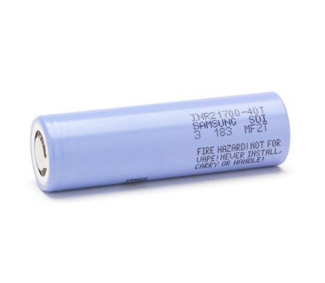 স্যামসাং 40T 21700 4000mAh 35A ব্যাটারি 3.6V লিথিয়াম আয়ন ব্যাটারি সেল INR21700-40T