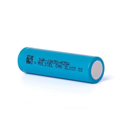 মোলিকেল INR-18650-M35A ফ্ল্যাট টপ 18650 ব্যাটারি মোলিকেল M35A 18650 3500mAh 10A ব্যাটারি 3.6V
