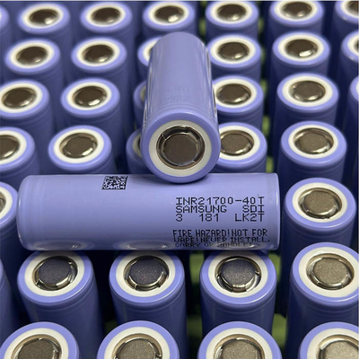 স্যামসাং 40T 21700 4000mAh 35A ব্যাটারি 3.6V লিথিয়াম আয়ন ব্যাটারি সেল INR21700-40T