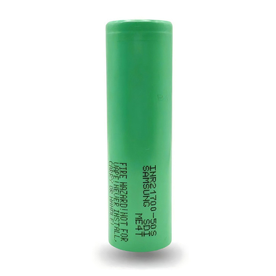 স্যামসাং 50S 21700 ব্যাটারি 5000mAh 25A ব্যাটারি 3.6V লিথিয়াম আয়ন ব্যাটারি সেল INR21700-50S