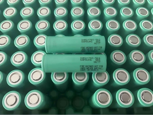 স্যামসাং 50S 21700 ব্যাটারি 5000mAh 25A ব্যাটারি 3.6V লিথিয়াম আয়ন ব্যাটারি সেল INR21700-50S