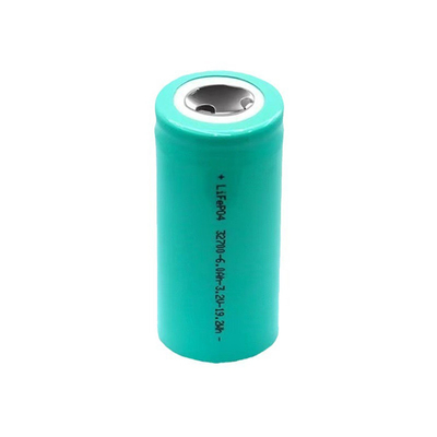 LiFePO4 32700 3.2V 6000mAh LFP ব্যাটারি সাইক্লিন্ড্রিকাল লিথিয়াম আয়রন ফসফেট ব্যাটারি