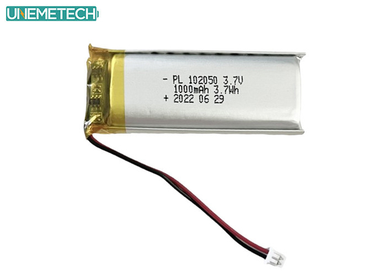 সৌন্দর্য পণ্যের জন্য 1000mAh Lipo ব্যাটারি 102050 লিথিয়াম আয়ন পলিমার ব্যাটারি
