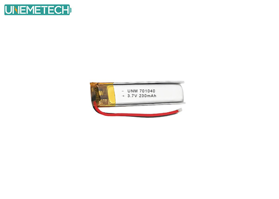 ব্লুটুথ ইয়ারফোন লিপো ব্যাটারি 701040 3.7 ভি 230mAh সিই এবং আইইসি 62133 অনুমোদিত