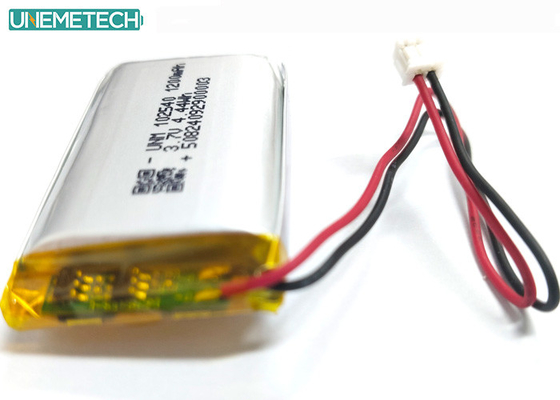 1200mAh 2C ফাস্ট চার্জ লিথিয়াম পলিমার ব্যাটারি 3.7V 102540 মেডিকেল পণ্যের জন্য