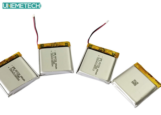 3.7V 480mAh 602728 রিচার্জযোগ্য লিথিয়াম-আয়ন পলিমার ব্যাটারি মিনি রেকর্ডারের জন্য