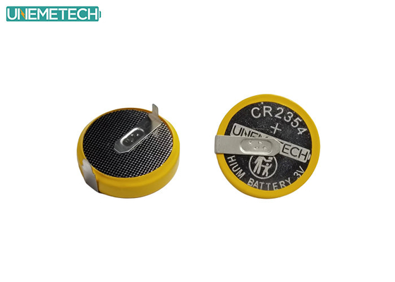 CR2354 3V বোতাম ব্যাটারি 560mAh প্রাথমিক লিথিয়াম ব্যাটারি রাইস কুকারের জন্য সোল্ডার ট্যাগ সহ