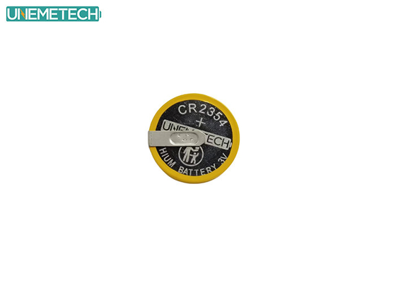 CR2354 3V বোতাম ব্যাটারি 560mAh প্রাথমিক লিথিয়াম ব্যাটারি রাইস কুকারের জন্য সোল্ডার ট্যাগ সহ