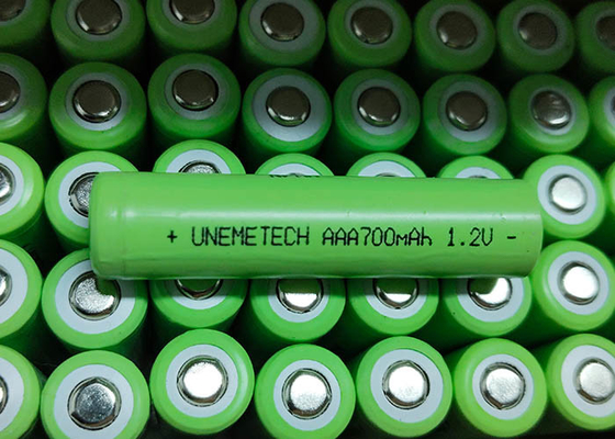 NiMH ব্যাটারি AAA700mAh 1.2V 700mAh রিচার্জযোগ্য নিকেল-মেটাল হাইড্রাইড ব্যাটারি